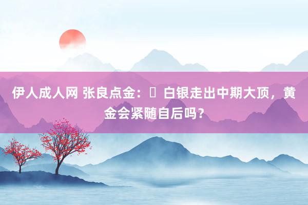 伊人成人网 张良点金：​白银走出中期大顶，黄金会紧随自后吗？