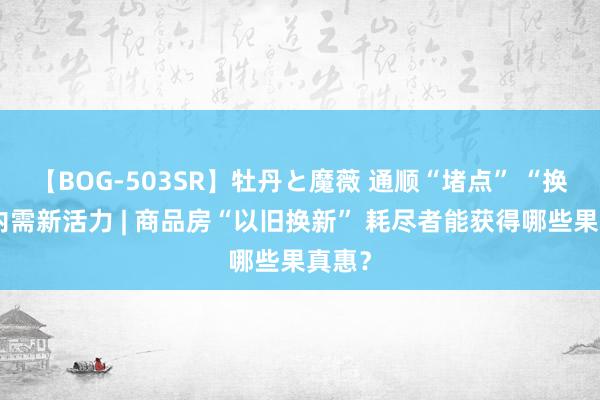 【BOG-503SR】牡丹と魔薇 通顺“堵点” “换”出内需新活力 | 商品房“以旧换新” 耗尽者能获得哪些果真惠？